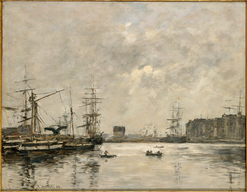 Le Port du Havre, bassin de la Barre